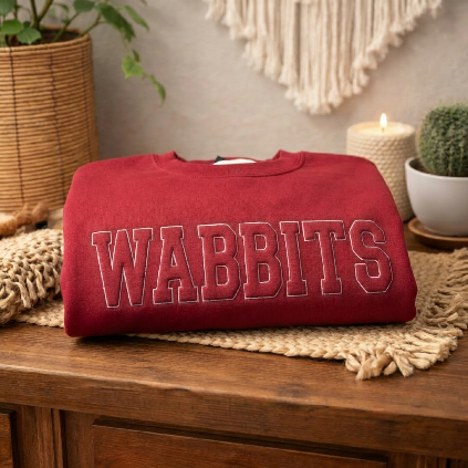 Custom Puff Embroidery Sweatshirt